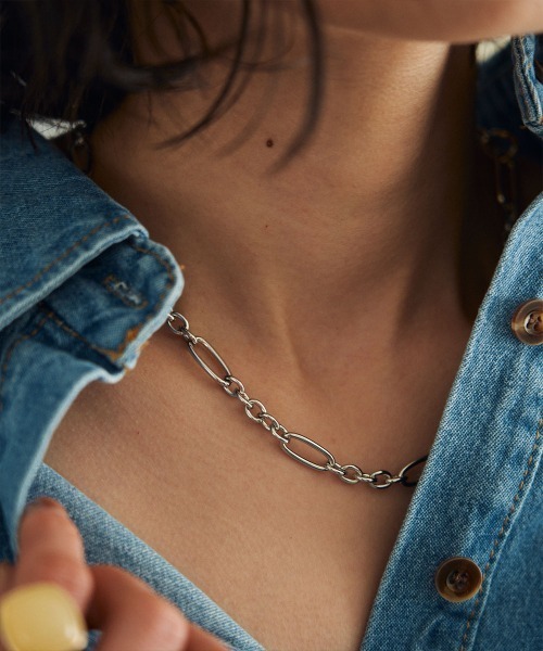 marjour（マージュール）の「CLIP LIKE CHAIN NECKLACE（ネックレス・レディース・シルバー・FREE）」の7枚目の写真