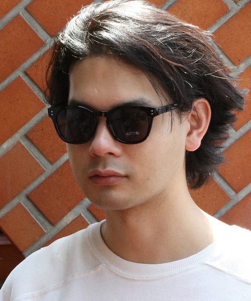 ８(eight)（エイト）の「ウェリントンサングラス（サングラス・メンズ・ライトブルー/ブラック系その他/ライトブラウン/クリア/ライトグレー・FREE）」の13枚目の写真