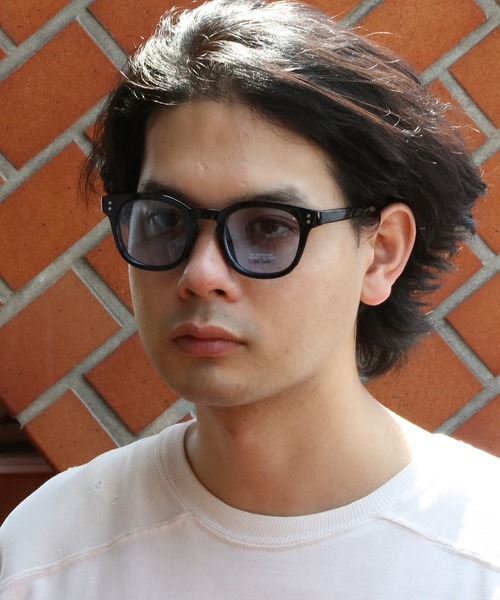 ８(eight)（エイト）の「ウェリントンサングラス（サングラス・メンズ・ライトブルー/ブラック系その他/ライトブラウン/クリア/ライトグレー・FREE）」の8枚目の写真