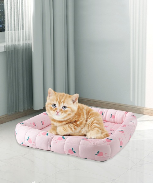 aimoha(アイモハ)の「接触冷感 ペットマット (SS)(ペット用クッション/マット・レディース・グリーン/ライトグリーン/ピンク/ブルー/ホワイト・LARGE/MEDIUM)」の5枚目の写真