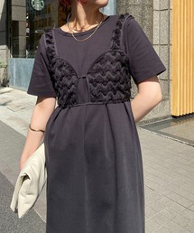CAPRICIEUX LE'MAGE | 【セットアイテム】ビスチェSETワンピース(ワンピース)