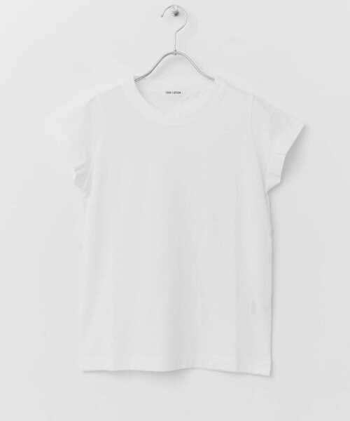 FORK&SPOON（フォークアンドスプーン）の「FORK&SPOON　コンパクトTシャツ（Tシャツ/カットソー・レディース・ブラック/ブラウン系その他/ミント/オフホワイト・1）」の21枚目の写真