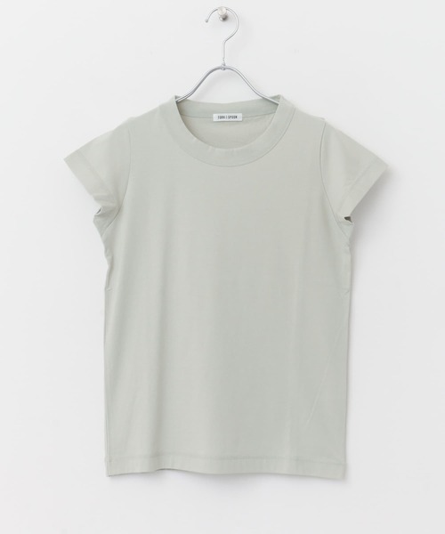 FORK&SPOON（フォークアンドスプーン）の「FORK&SPOON　コンパクトTシャツ（Tシャツ/カットソー・レディース・ブラック/ブラウン系その他/ミント/オフホワイト・1）」の22枚目の写真