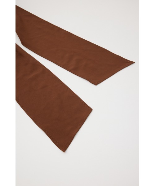 SLY（スライ）の「WIDE RIBBON BRIMHAT ワイドリボン ブリム ハット バケットハット 2WAY（ハット・レディース・アイボリー/ブラック・FREE）」の9枚目の写真