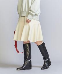 BEAUTY&YOUTH UNITED ARROWS | ダンボールニット フレア スカート -ウォッシャブル-(スカート)