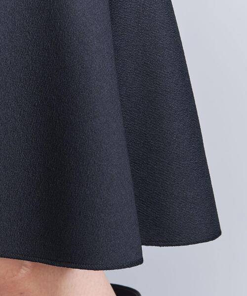 BEAUTY&YOUTH UNITED ARROWS（ビューティーアンドユースユナイテッドアローズ）の「ダンボールニット フレア スカート -ウォッシャブル-（スカート・レディース・ネイビー/オフホワイト・S/M）」の7枚目の写真