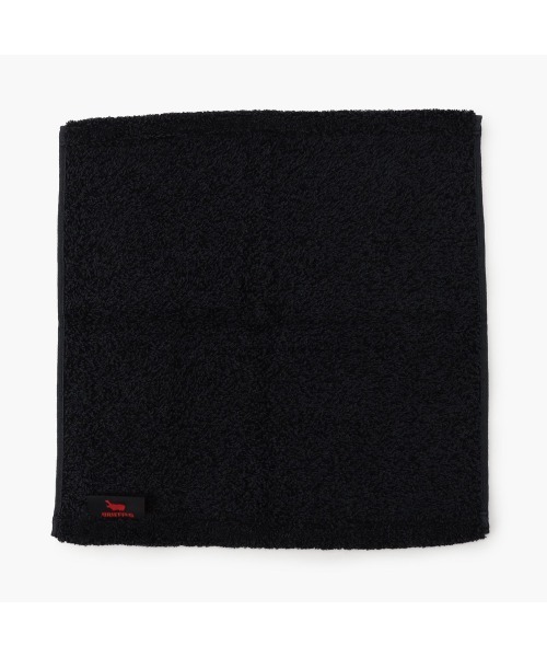 BRIEFING（ブリーフィング）の「【ブリーフィング×ヒポポタマス】BR × HIPPOPOTAMUS WASH TOWEL/ウォッシュタオル（ハンカチ/ハンドタオル・メンズ・ブラック・FREE）」の2枚目の写真