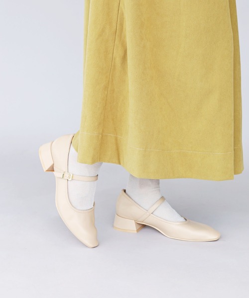 RiiiKa（リーカ）の「【RiiiKa/リーカ】ヒールストラップパンプス（パンプス・レディース・キャメル/ベージュ/ブラック・S/M/L/LL）」の3枚目の写真