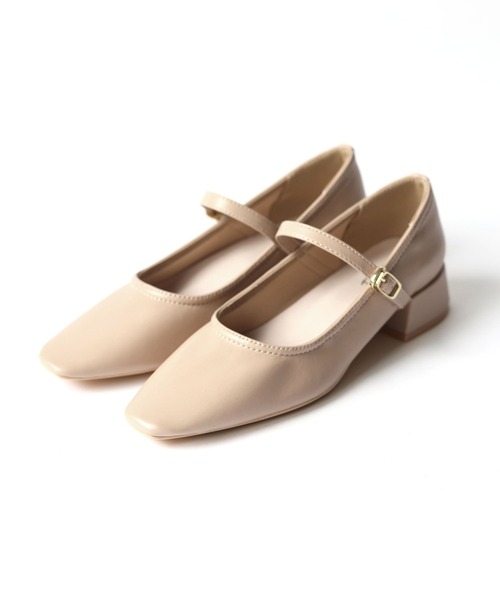 RiiiKa（リーカ）の「【RiiiKa/リーカ】ヒールストラップパンプス（パンプス・レディース・キャメル/ベージュ/ブラック・S/M/L/LL）」の6枚目の写真