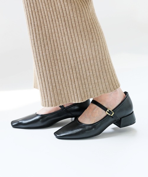 RiiiKa（リーカ）の「【RiiiKa/リーカ】ヒールストラップパンプス（パンプス・レディース・キャメル/ベージュ/ブラック・S/M/L/LL）」の19枚目の写真