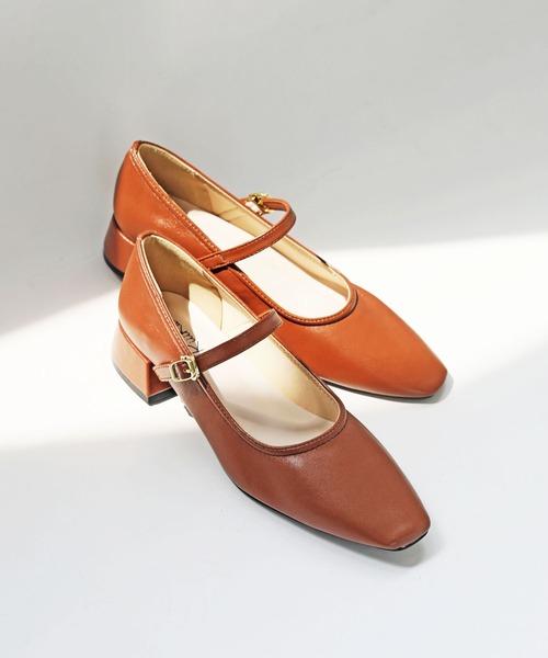 RiiiKa（リーカ）の「【RiiiKa/リーカ】ヒールストラップパンプス（パンプス・レディース・キャメル/ベージュ/ブラック・S/M/L/LL）」の22枚目の写真