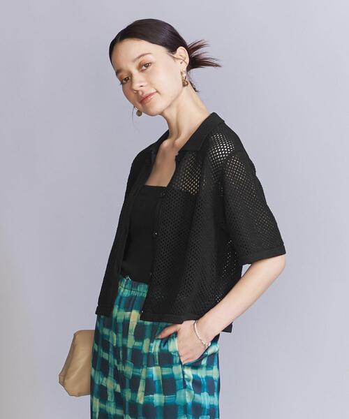 UNITED ARROWS　5分袖カーディガン BEAUTY&YOUTH UNITED ARROWS（ビューティーアンドユース