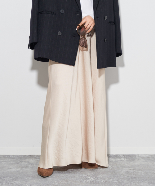 plage（プラージュ）の「Satin Bias スカート（スカート）」 - WEAR