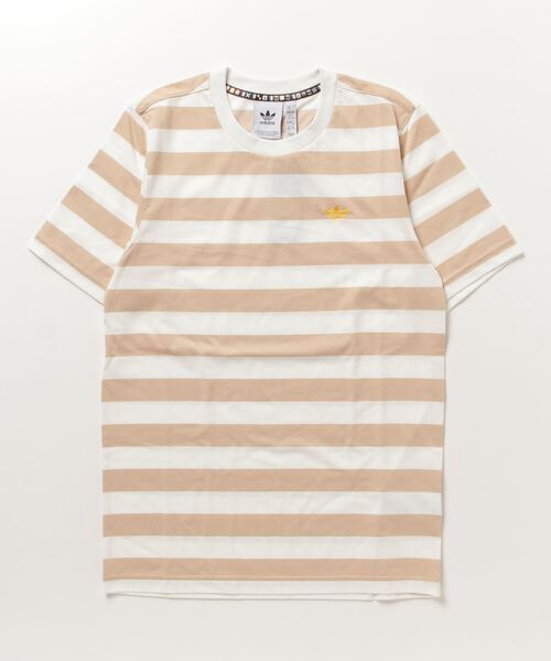 adidas（アディダス）の「STRIPED TEE / アディダスオリジナルス
