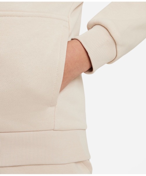 NIKE（ナイキ）の「ナイキ クラブ フリース ジュニア フレンチ テリー フルジップ パーカー / Nike Club Fleece Big Kids' French Terry Full-Zip Hoodie ＜130-170cm 展開＞（パーカー・キッズ・ブラック/ブラウン系その他2/グレー系その他/サーモンピンク/エメラルド/ブルー系その他2・160/170/130/140/150）」の7枚目の写真