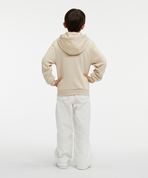 NIKE（ナイキ）の「ナイキ クラブ フリース ジュニア フレンチ テリー フルジップ パーカー / Nike Club Fleece Big Kids' French Terry Full-Zip Hoodie ＜130-170cm 展開＞（パーカー・キッズ・ブラック/ブラウン系その他2/グレー系その他/サーモンピンク/エメラルド/ブルー系その他2・160/170/130/140/150）」の22枚目の写真