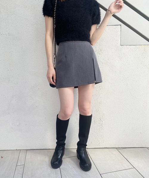 スリットレイヤードスカパン（スカート）｜Chico（チコ）の