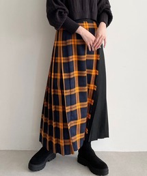 LOWRYS FARM | ハイショクチェックキルトスカート　972487(スカート)
