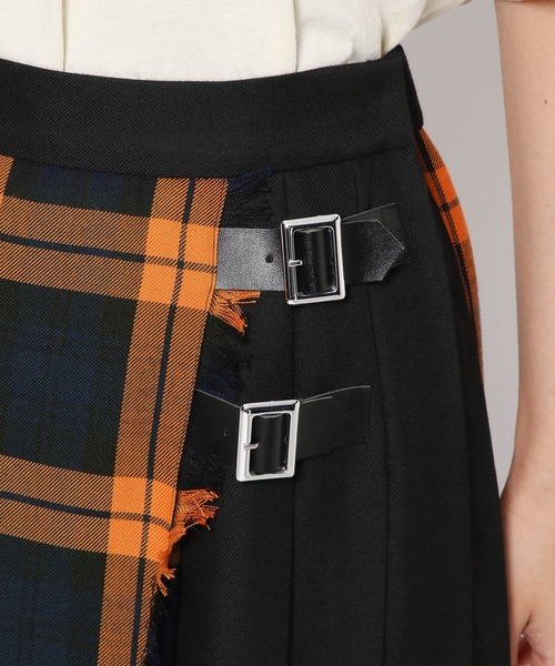 LOWRYS FARM（ローリーズファーム）の「ハイショクチェックキルトスカート　972487（スカート・レディース・イエロー/オレンジ・FREE）」の14枚目の写真