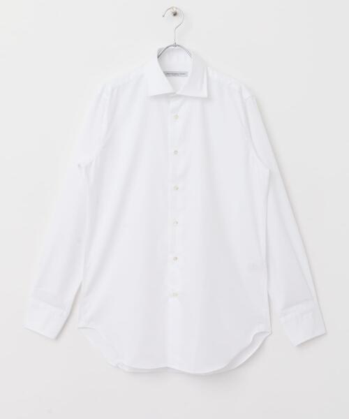 URBAN RESEARCH DOORS(アーバンリサーチドアーズ)の「『イージーケア』LIFE STYLE TAILOR セミワイド無地ツイルシャツ(シャツ/ブラウス・メンズ・ホワイト・38/39/40/41)」の4枚目の写真