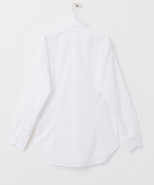 URBAN RESEARCH DOORS(アーバンリサーチドアーズ)の「『イージーケア』LIFE STYLE TAILOR セミワイド無地ツイルシャツ(シャツ/ブラウス・メンズ・ホワイト・38/39/40/41)」の3枚目の写真
