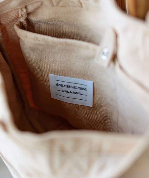 B:MING by BEAMS（ビーミングバイビームス）の「ウォッシュ キャンバス トート バッグ（トートバッグ・メンズ・ピンク/ブルー/ダークグリーン/ネイビー/ベージュ/イエロー系その他5・FREE）」の14枚目の写真