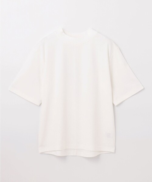 ANY（エニィ）の「【UVケア】ビューティーベーシックモックネック半袖プルオーバー（Tシャツ/カットソー・レディース・ワイン系/グレー系/アイボリー系/ブラック系・3/2）」の20枚目の写真