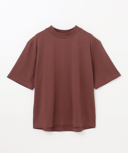 ANY（エニィ）の「【UVケア】ビューティーベーシックモックネック半袖プルオーバー（Tシャツ/カットソー・レディース・ワイン系/グレー系/アイボリー系/ブラック系・3/2）」の21枚目の写真