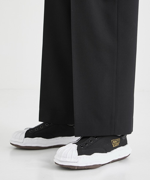 markaware(マーカウェア)の「【MARKAWARE/マーカウェア】DOUBLE PLEATED TROUSERS/ダブルプリーティドトラウザーズ(スラックス・メンズ・ブラウン/ブラック・1/2)」の11枚目の写真