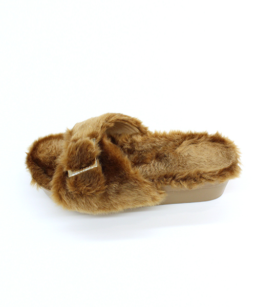 Kastane（カスタネ）の「厚底ファーサンダル（サンダル・レディース・ベージュ/ブラック/ブラウン・37/38/36）」の22枚目の写真