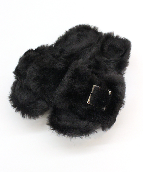 Kastane（カスタネ）の「厚底ファーサンダル（サンダル・レディース・ベージュ/ブラック/ブラウン・37/38/36）」の14枚目の写真