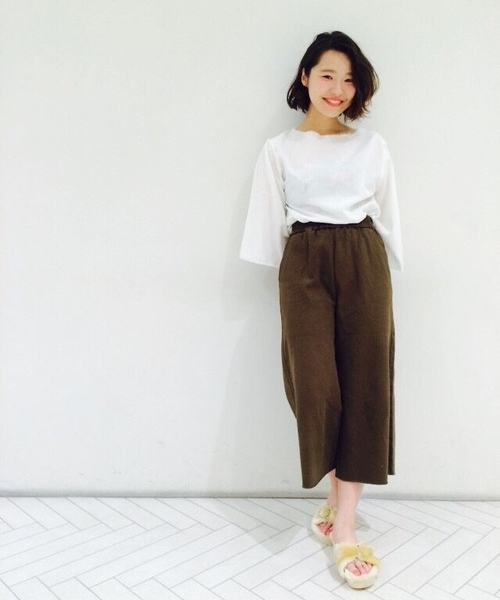 Kastane（カスタネ）の「厚底ファーサンダル（サンダル・レディース・ベージュ/ブラック/ブラウン・37/38/36）」の10枚目の写真