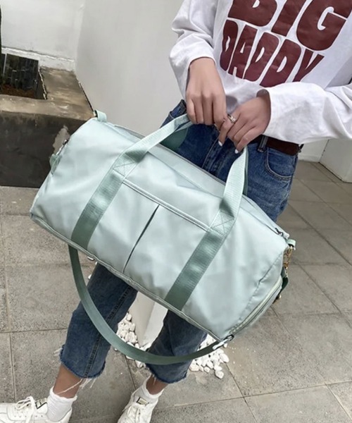 ammy.(エイミードット)の「【 ammy. / エイミードット 】 3way ボストンバッグ / トラベルバッグ(ボストンバッグ・レディース・ブラック/グリーン/ピンク/グレー・FREE)」の6枚目の写真