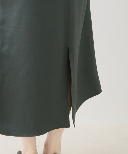 AP STUDIO(エーピーストゥディオ)の「SATIN LAYERED ONEPIECE(ワンピース・レディース・ネイビー/アイボリー・FREE)」の21枚目の写真