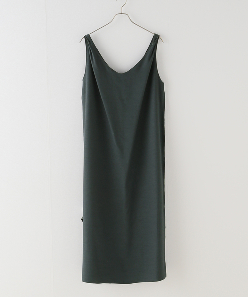 AP STUDIO(エーピーストゥディオ)の「SATIN LAYERED ONEPIECE(ワンピース・レディース・ネイビー/アイボリー・FREE)」の22枚目の写真