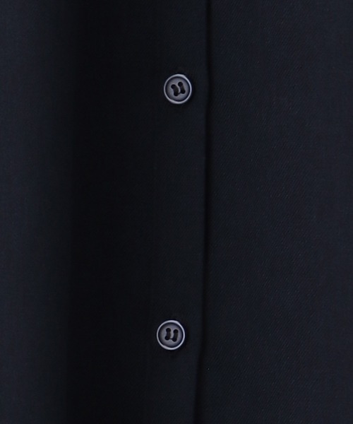 Honeys（ハニーズ）の「ピンタックシャツワンピース（シャツワンピース・レディース・ミント/ベージュ/ネイビー/モカ/スミクロ・L/S/M）」の20枚目の写真