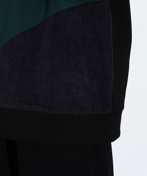 tk.TAKEO KIKUCHI(ティーケータケオキクチ)の「◆カーブスイッチステッチカットソー(Tシャツ/カットソー・メンズ・ダークグリーン系4/ホワイト系5/ブルー系4・01/02/03)」の10枚目の写真