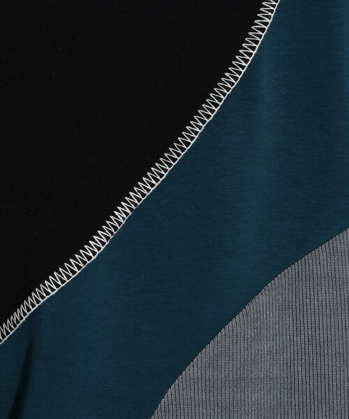 tk.TAKEO KIKUCHI(ティーケータケオキクチ)の「◆カーブスイッチステッチカットソー(Tシャツ/カットソー・メンズ・ダークグリーン系4/ホワイト系5/ブルー系4・01/02/03)」の15枚目の写真