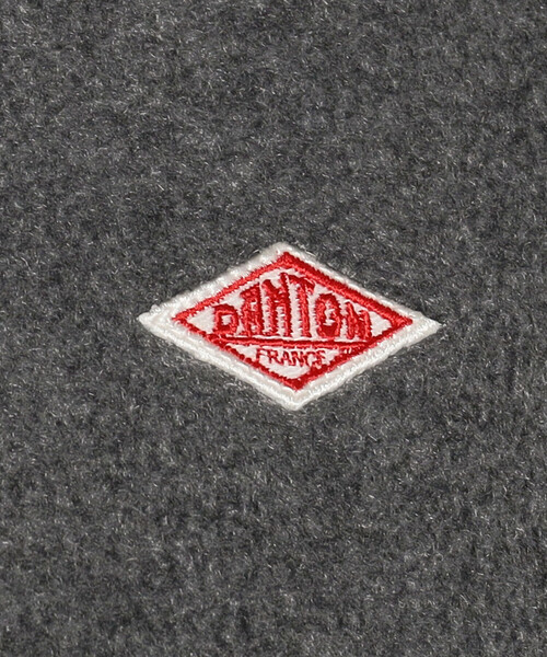 DANTON（ダントン）の「WOMEN'S FLEECE COLLARLESS JACKET（ノーカラージャケット・レディース・ダークグリーン/グレー/ベージュ/クリーム/ブルー/チャコール/ブラック・34/36/38）」の19枚目の写真