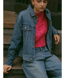 CHAROL | ショートトラッカーデニムジャケット(デニムジャケット)