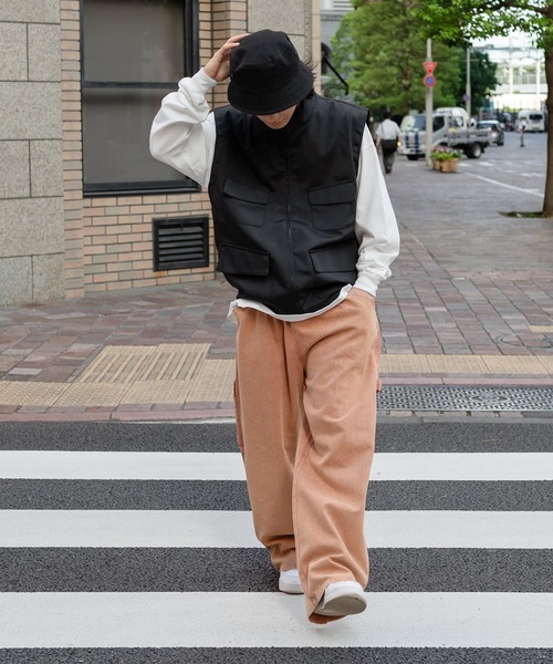 kutir（クティール）の「刺繍入りウォッシュペインターワイドパンツ（その他パンツ・メンズ・ブラック/カーキ/サーモンピンク・SMALL/MEDIUM/LARGE）」の12枚目の写真