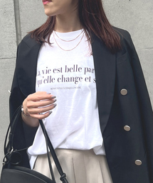 Rouge vif Anna | オーバーサイズロゴロンT(Tシャツ/カットソー)