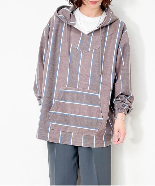 セール】TC 裏毛 メキシカンパーカー レディース メンズ（パーカー