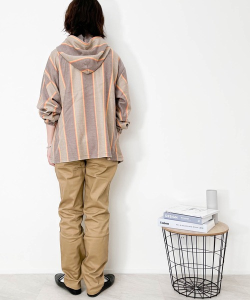 Ritzy(リッツィー)の「TC 裏毛 メキシカンパーカー レディース メンズ(パーカー・メンズ・ベージュ/ブラック・LARGE/MEDIUM/X-LARGE)」の8枚目の写真