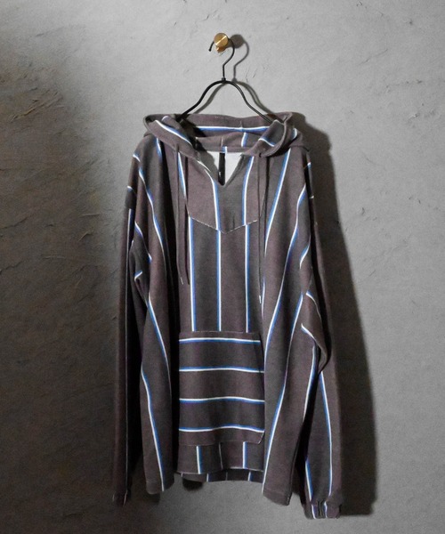 Ritzy(リッツィー)の「TC 裏毛 メキシカンパーカー レディース メンズ(パーカー・メンズ・ベージュ/ブラック・LARGE/MEDIUM/X-LARGE)」の16枚目の写真