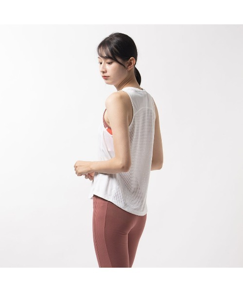 Reebok（リーボック）の「ランニング スピードウィック タンクトップ /  Running Speedwick Tank（タンクトップ・レディース・ホワイト/ブルーグレー/ブラック/ブルー系その他・MEDIUM/XX-LARGE/SMALL/LARGE/X-LARGE/X-SMALL）」の10枚目の写真