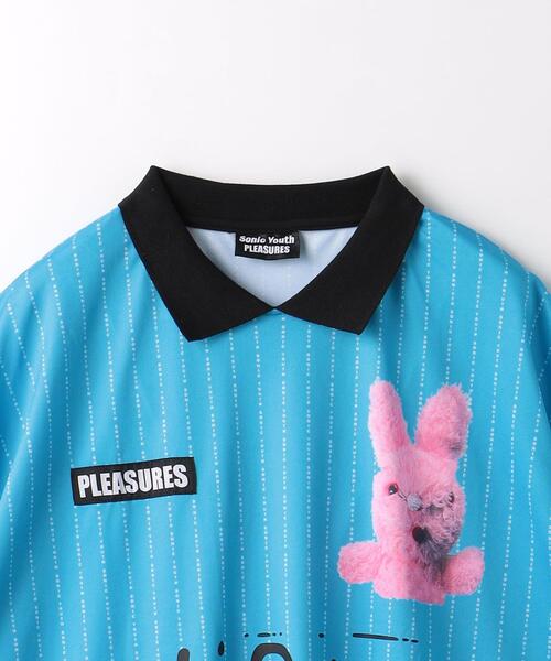 pleasures×sonic youth✩バニーサッカージャージ pleasures×sonic youth✩バニーサッカージャージ