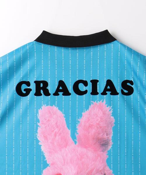 pleasures×sonic youth✩バニーサッカージャージ pleasures×sonic youth✩バニーサッカージャージ
