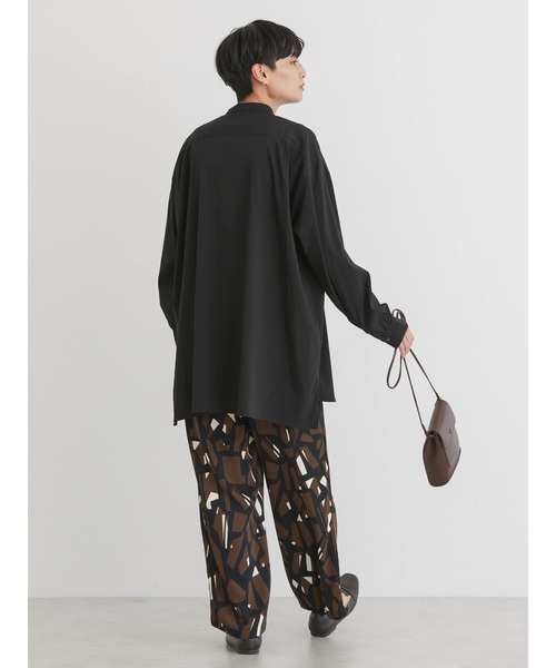 AMERICAN HOLIC(アメリカンホリック)の「ヨーク切り替えチュニック(チュニック・レディース・キャメル/アイボリー/ブラック/ブルー・M/L)」の12枚目の写真