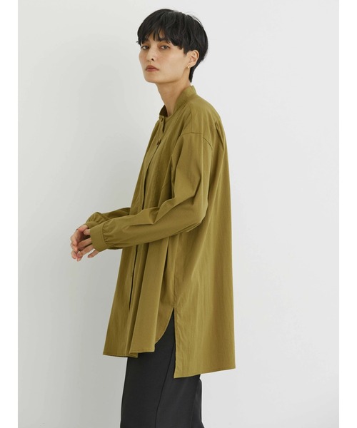 AMERICAN HOLIC(アメリカンホリック)の「ヨーク切り替えチュニック(チュニック・レディース・キャメル/アイボリー/ブラック/ブルー・M/L)」の14枚目の写真